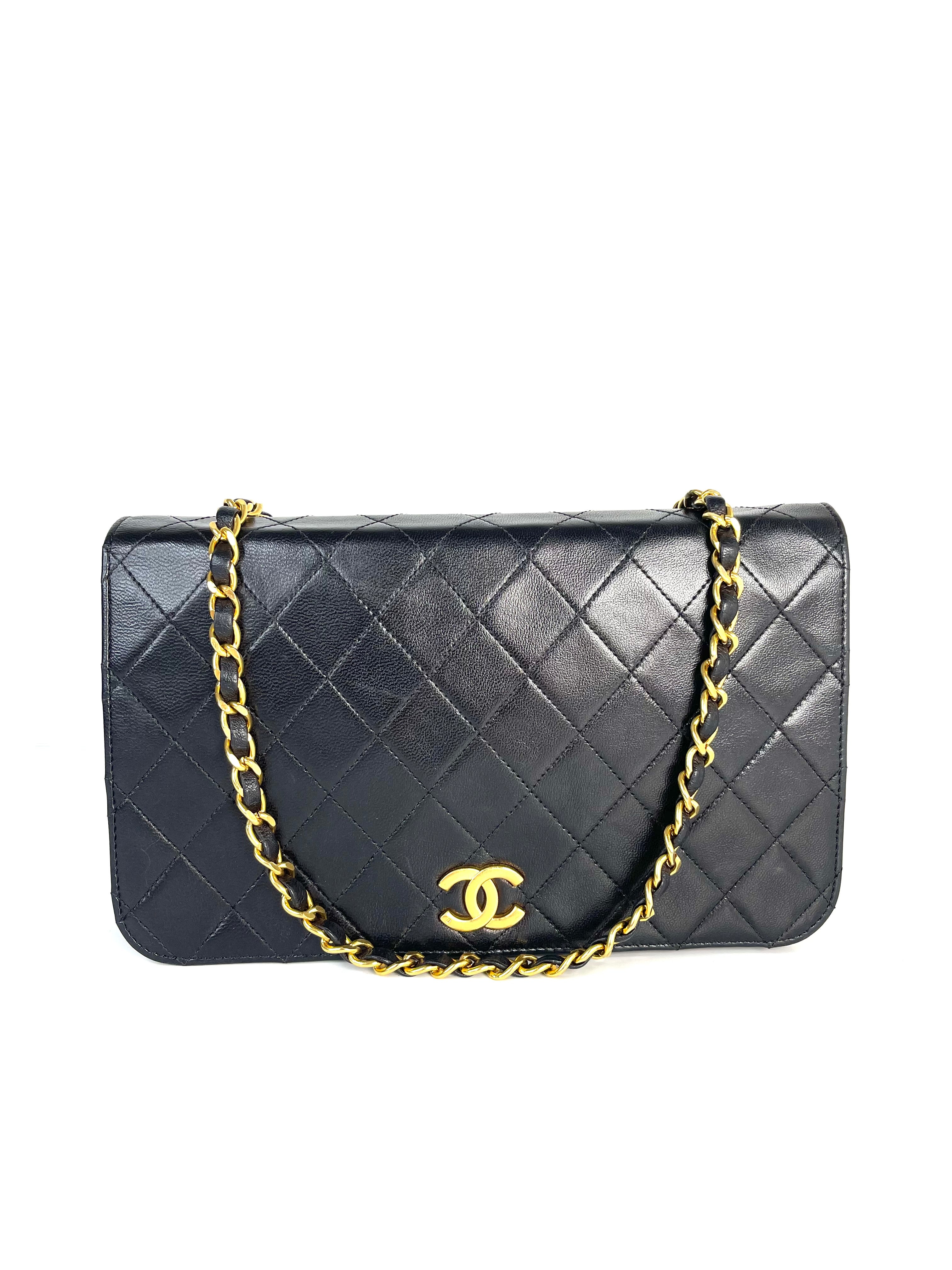 Chanel Vintage Single Flap Shoulder Bag