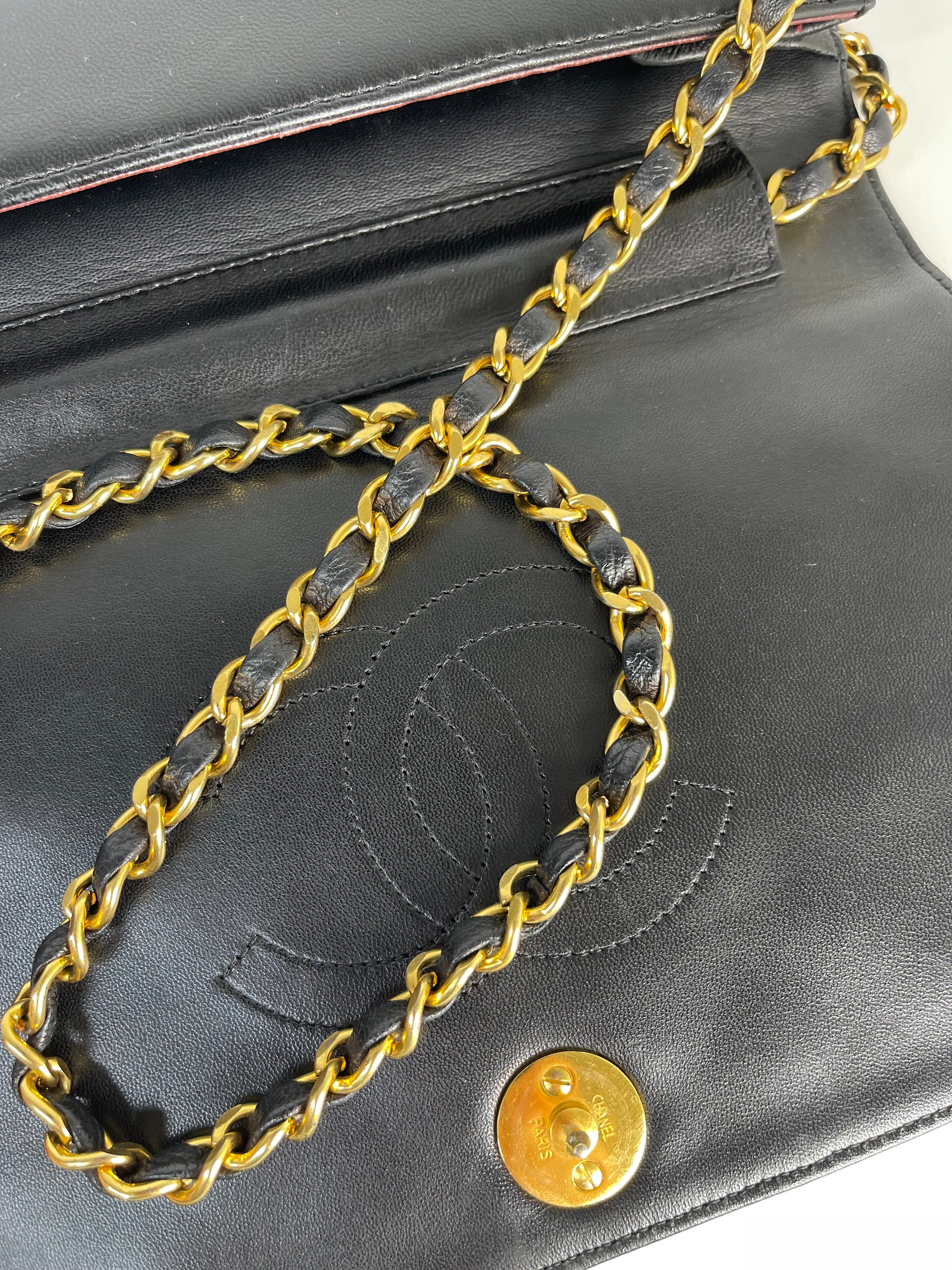 Chanel Vintage Single Flap Shoulder Bag