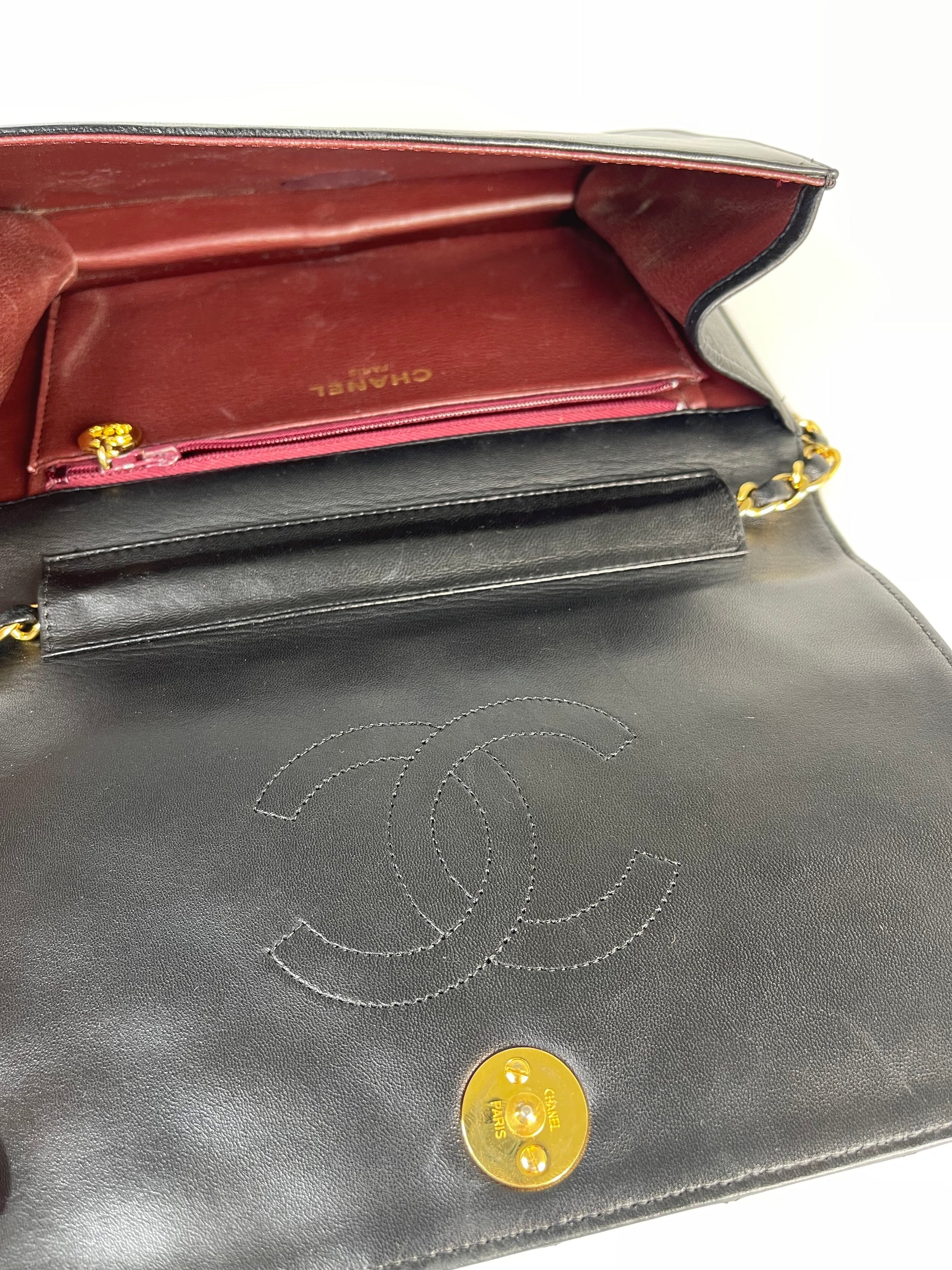 Chanel Vintage Single Flap Shoulder Bag