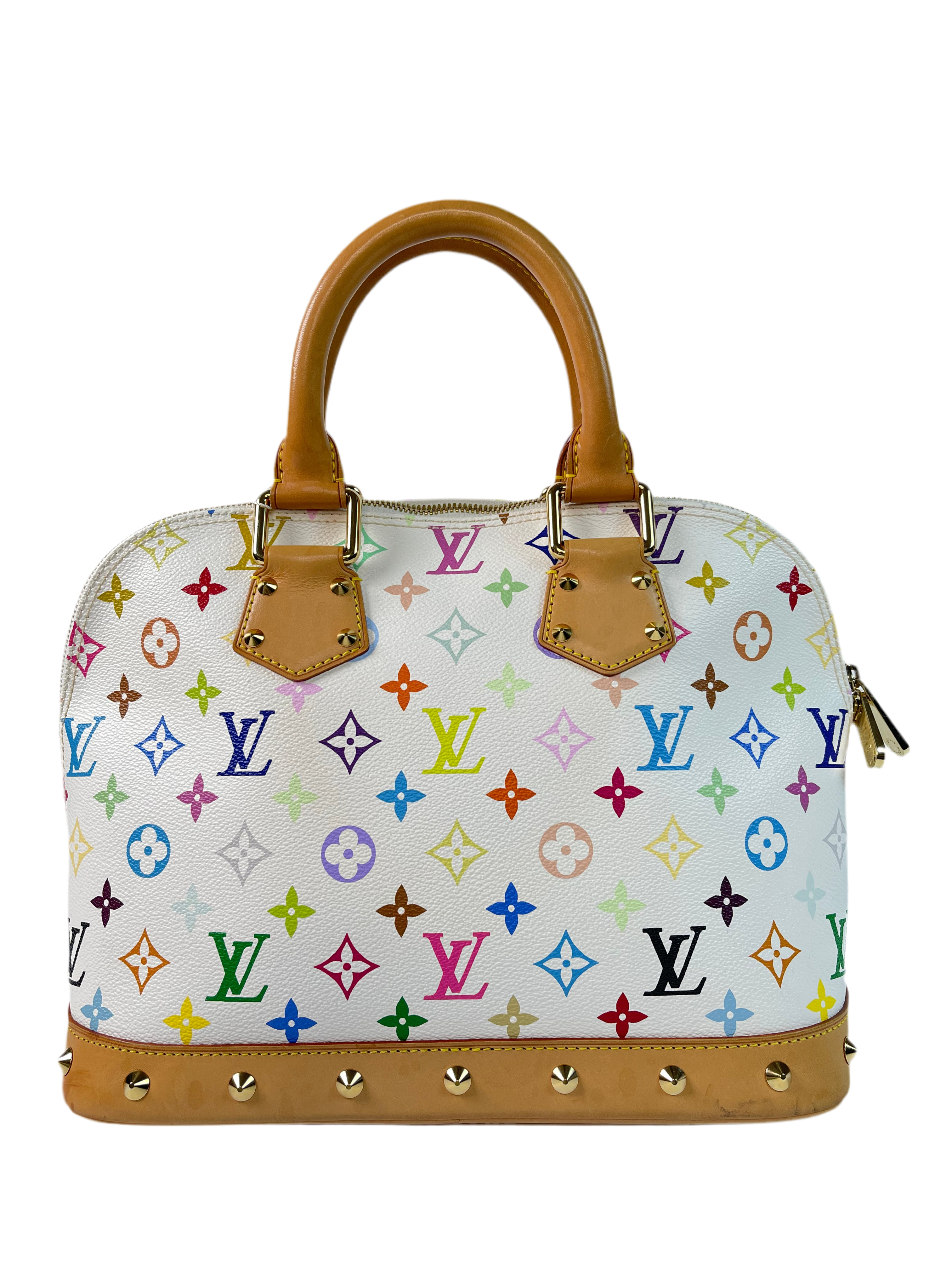 Pre- Owned Louis Vuitton Murakami Multi Color  Alma PM