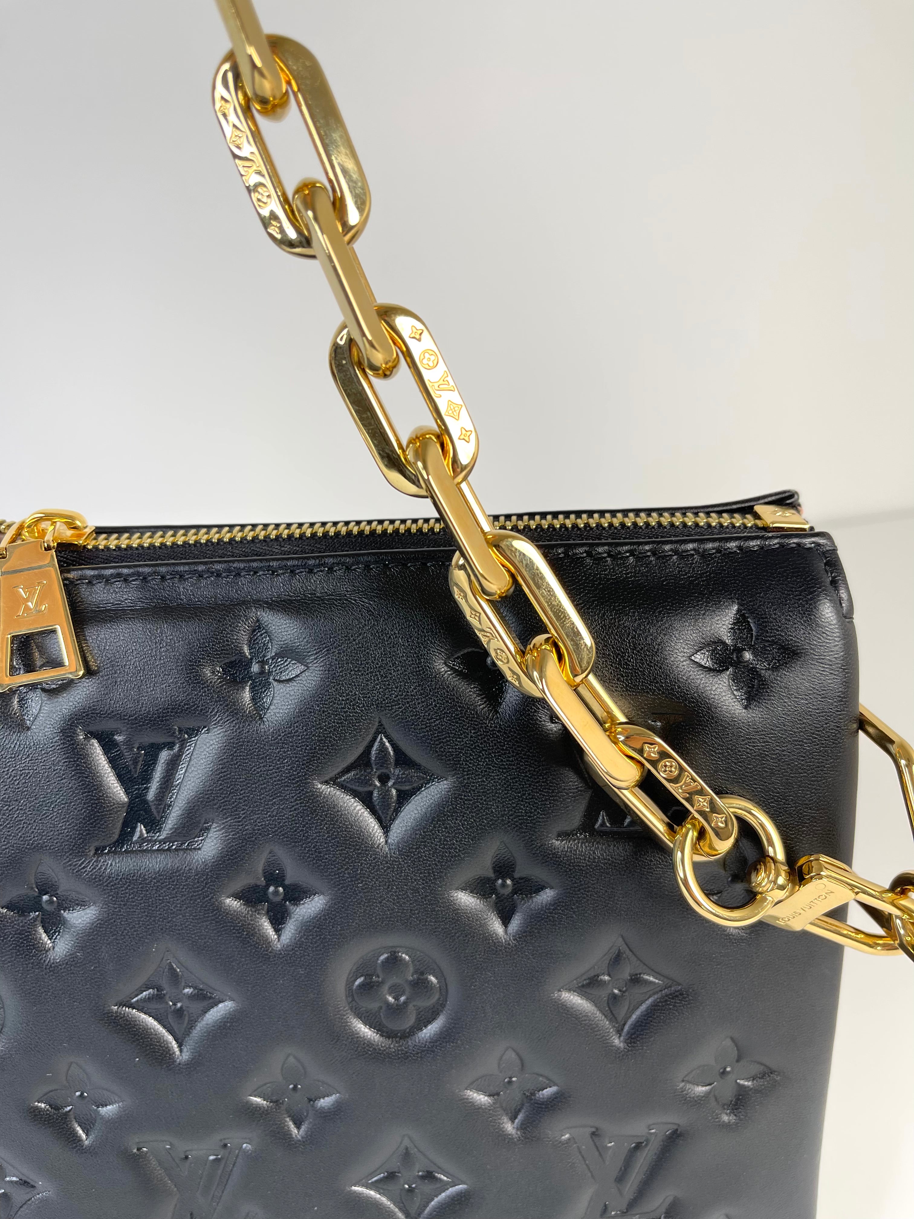 Louis Vuitton Black Coussin PM Shoulder Bag