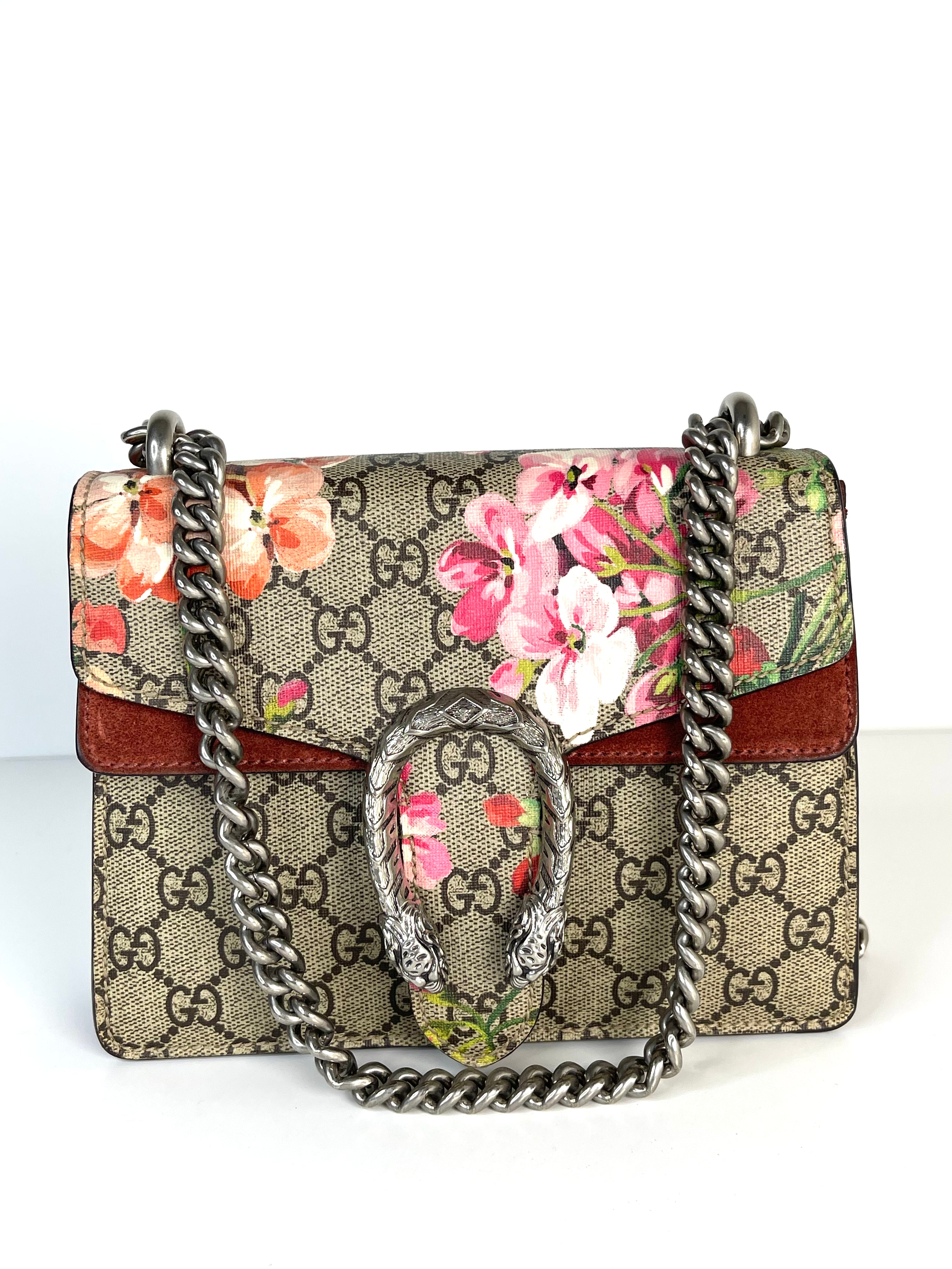 Gucci Dionysus Bloom Double Flap Crossbody Bag