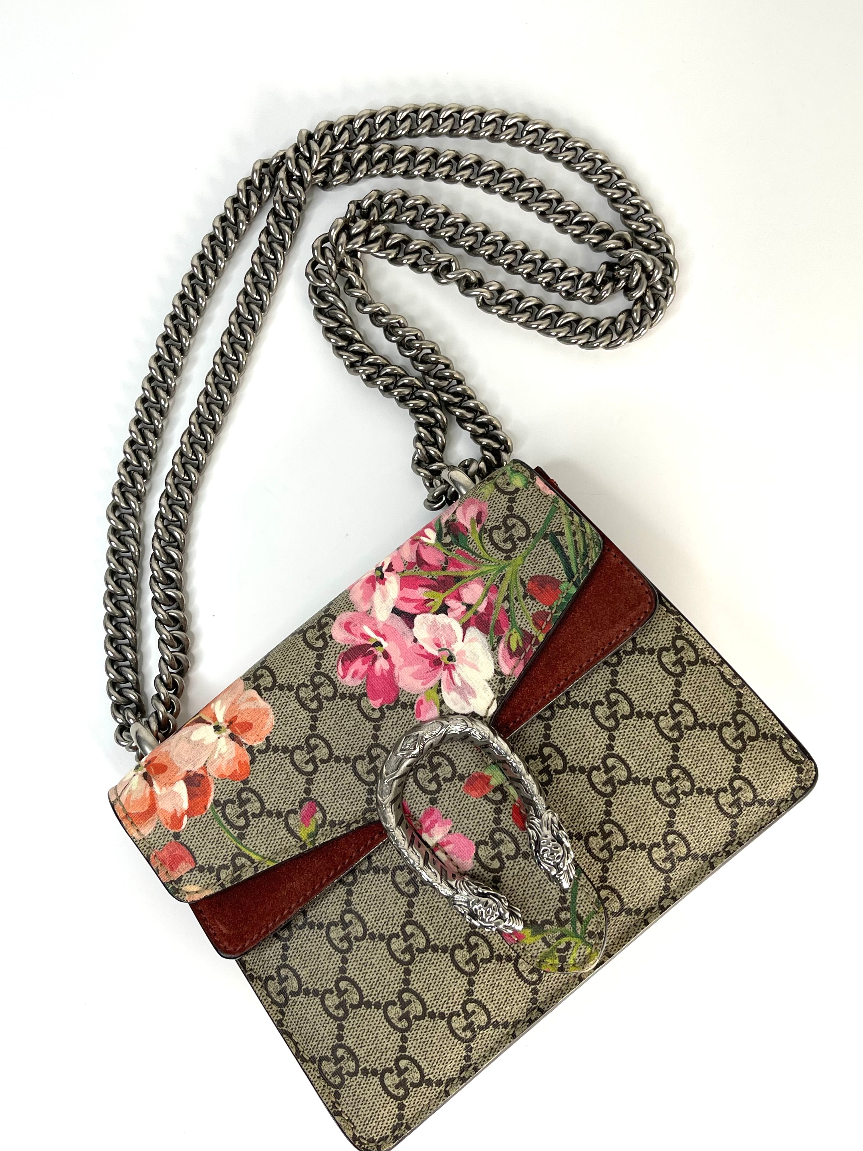 Gucci Dionysus Bloom Double Flap Crossbody Bag