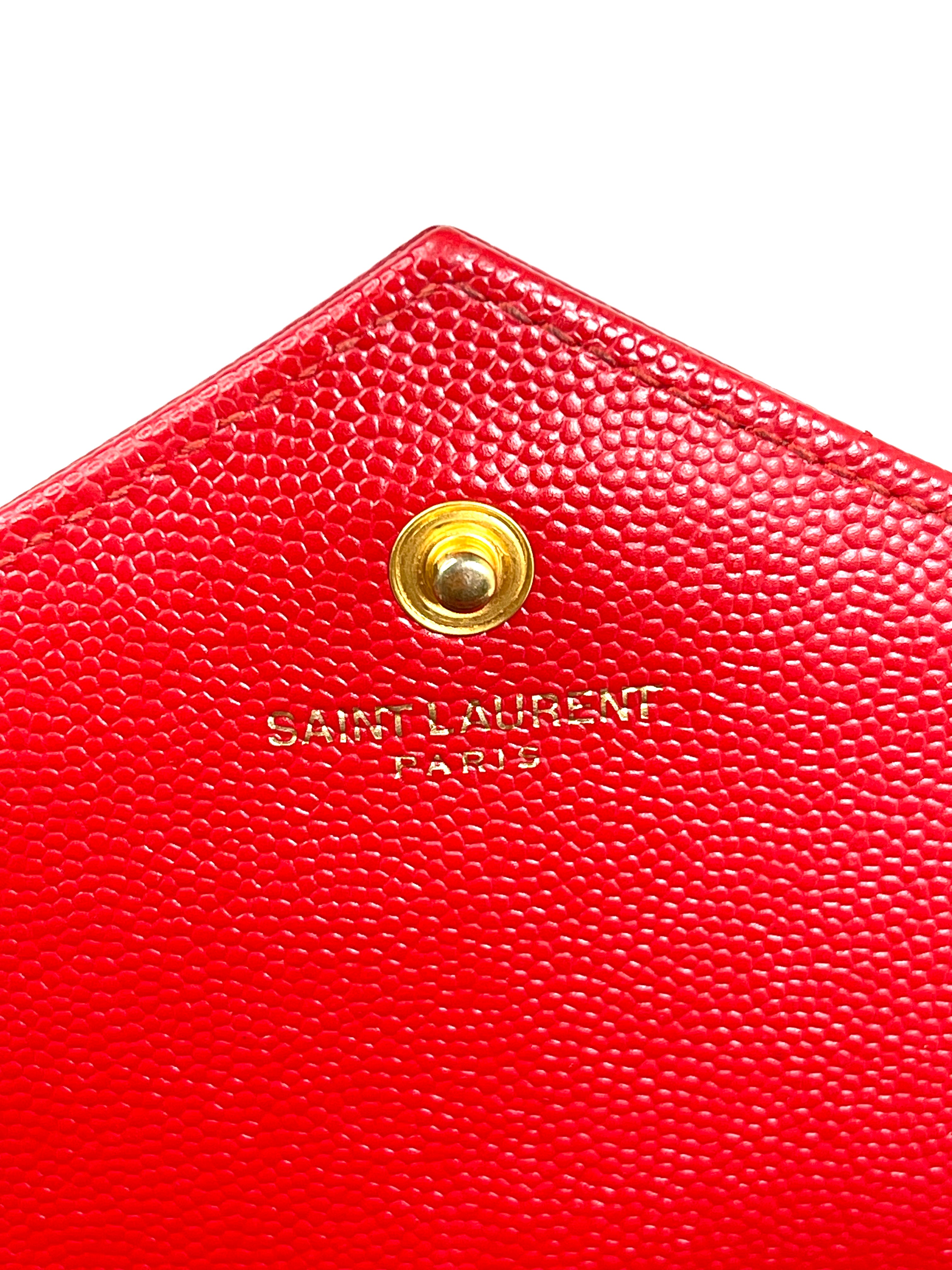 Saint Laurent Cassandre Red Crossbody Bag