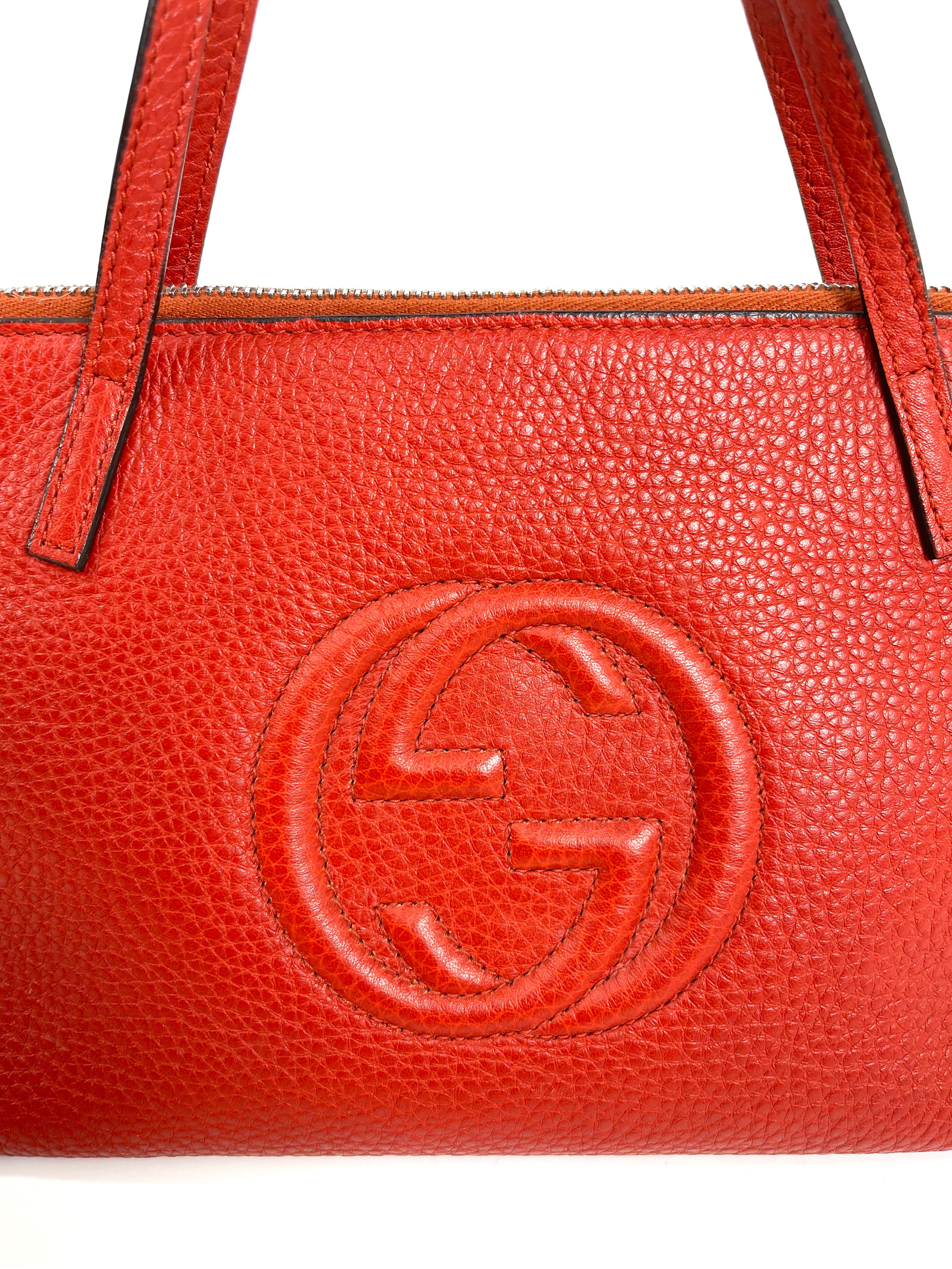 Gucci Soho Red Handbag