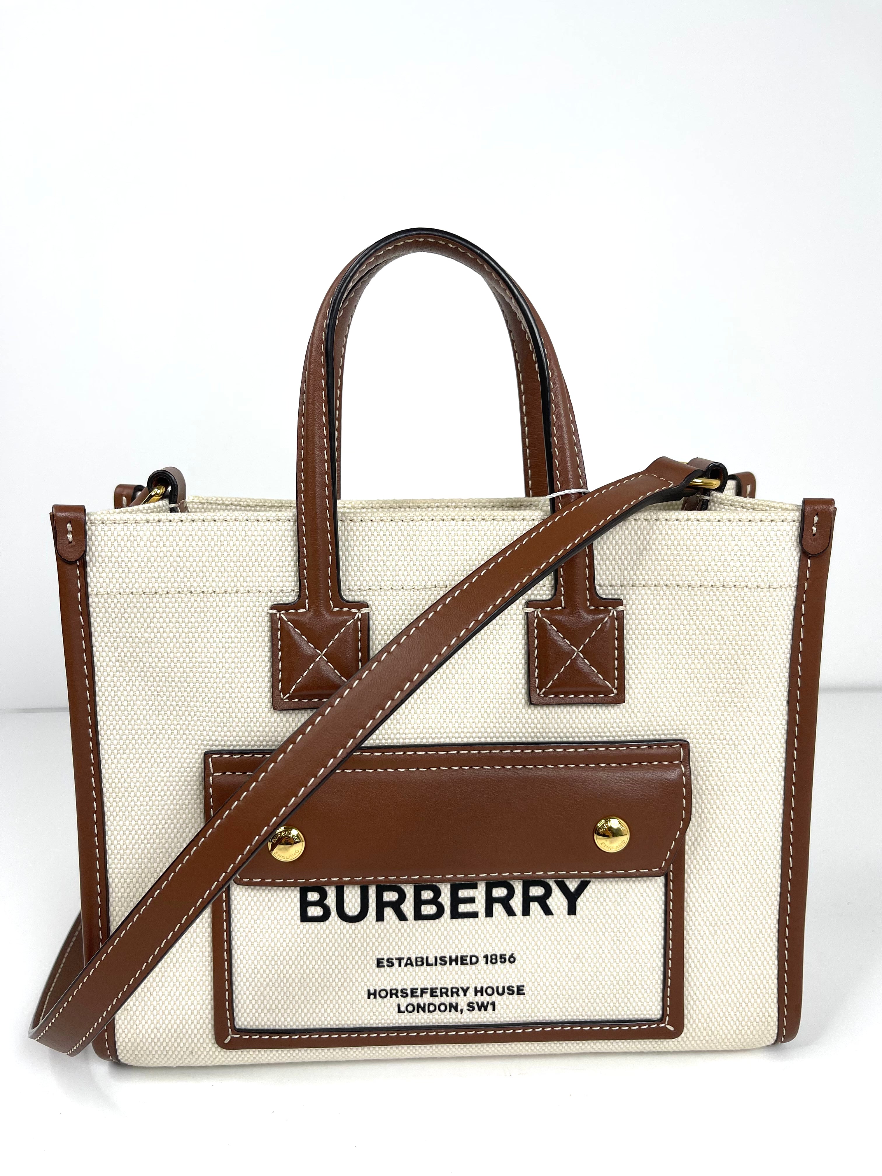 Burberry Freya Crossbody Two Way Bag