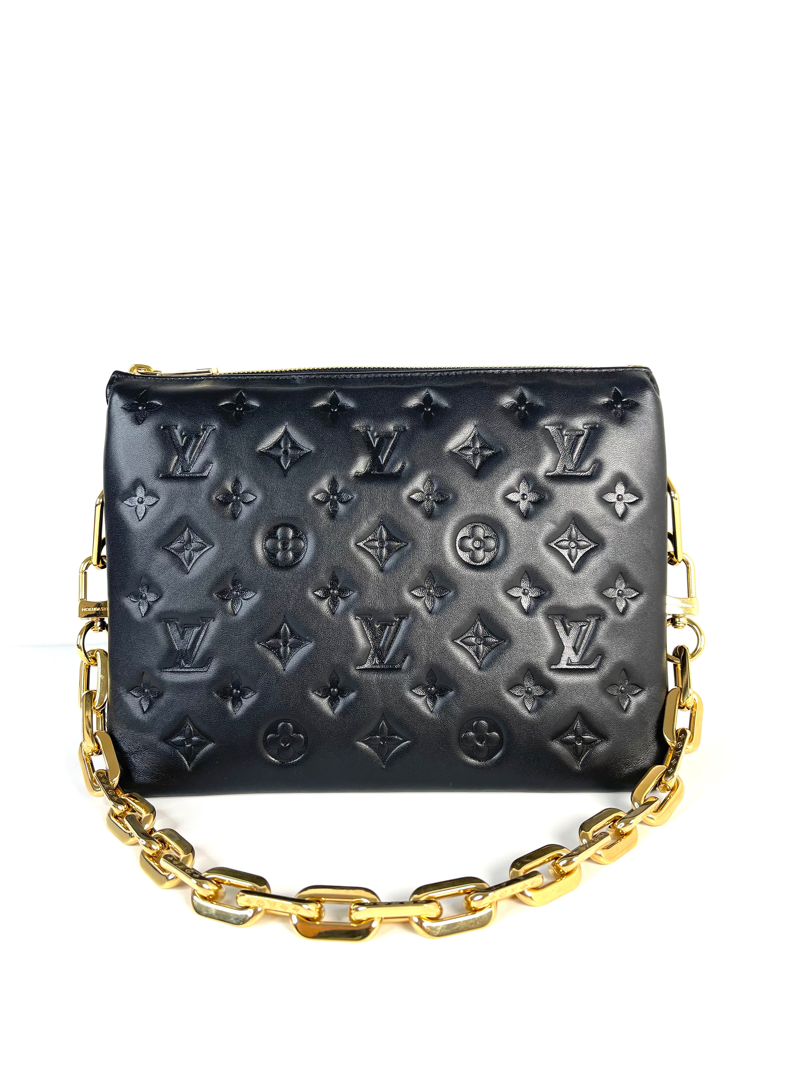 Louis Vuitton Black Coussin PM Shoulder Bag