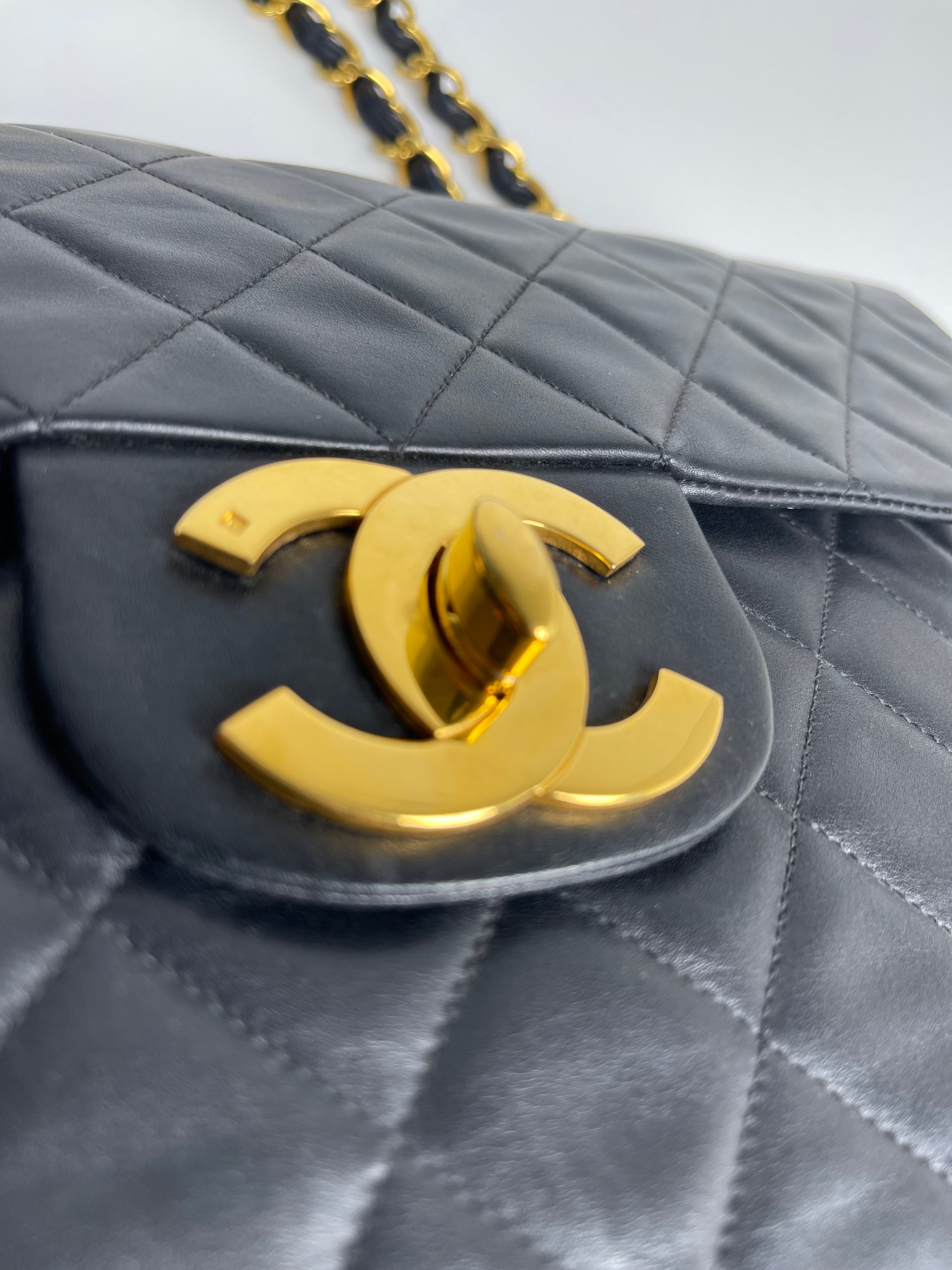 Chanel Vintage Classic Flap Maxi Tote Bag