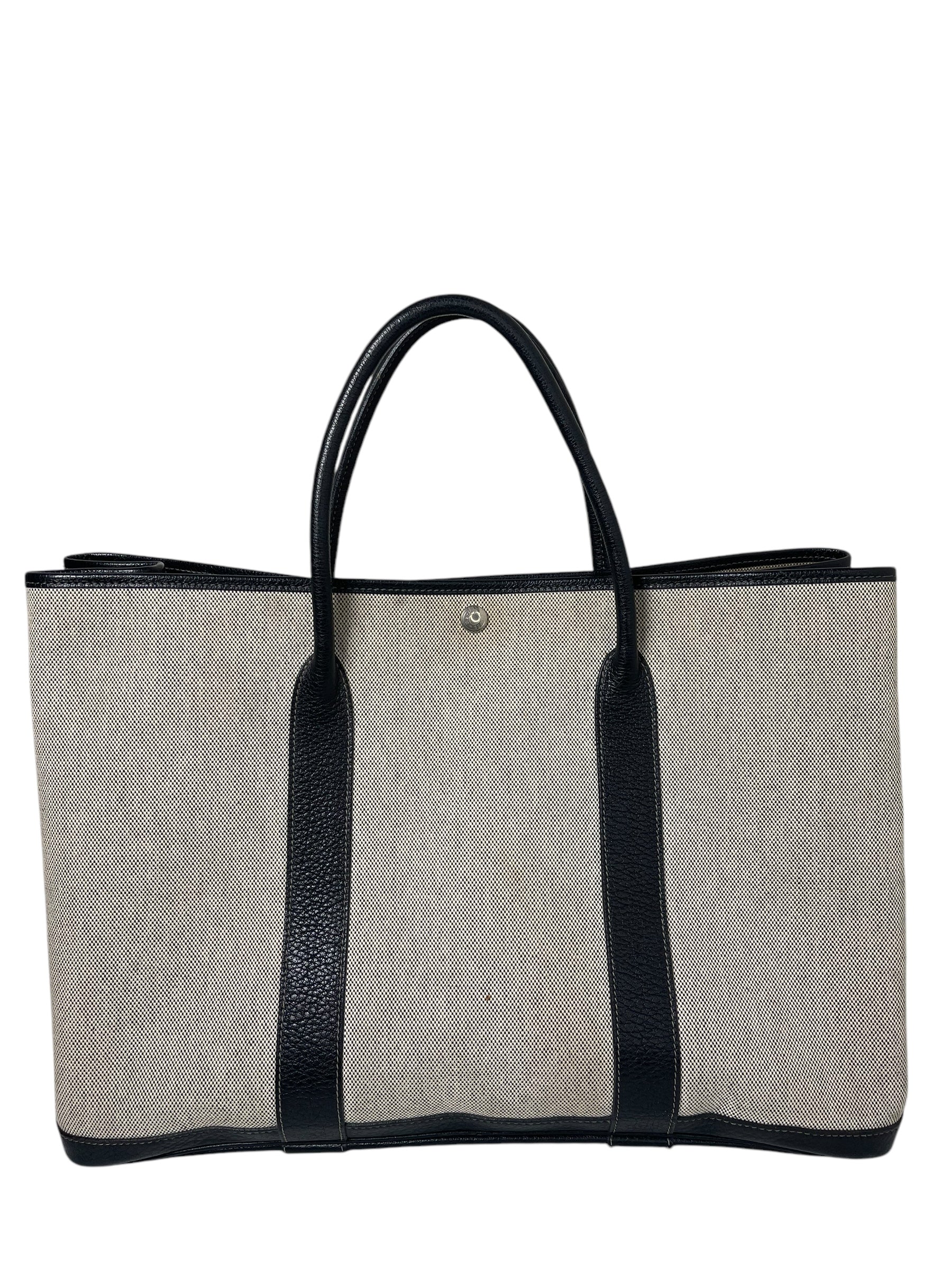 Hermes Garden Party Tote Toile 42CM