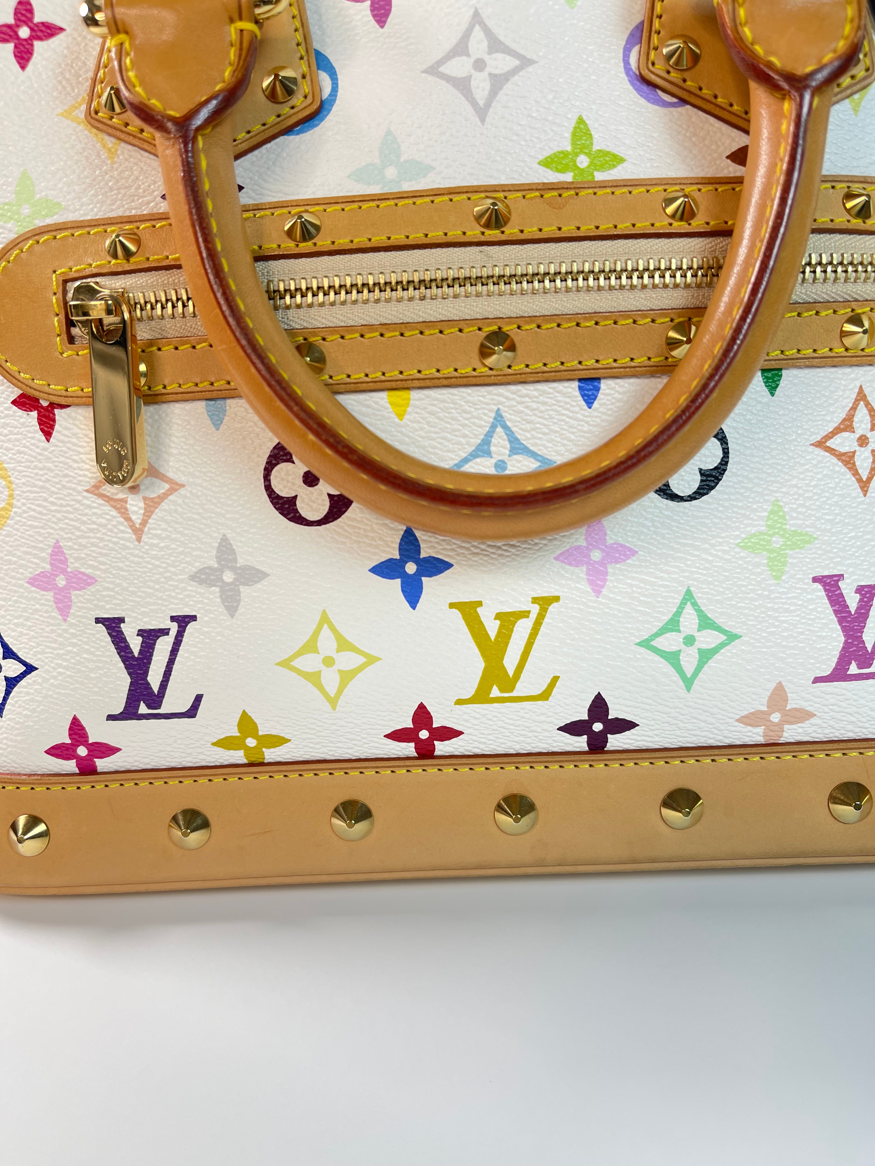 Pre- Owned Louis Vuitton Murakami Multi Color  Alma PM